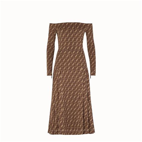 fendi multicolor jersey dress|Fendi Jersey Dresses for Women .